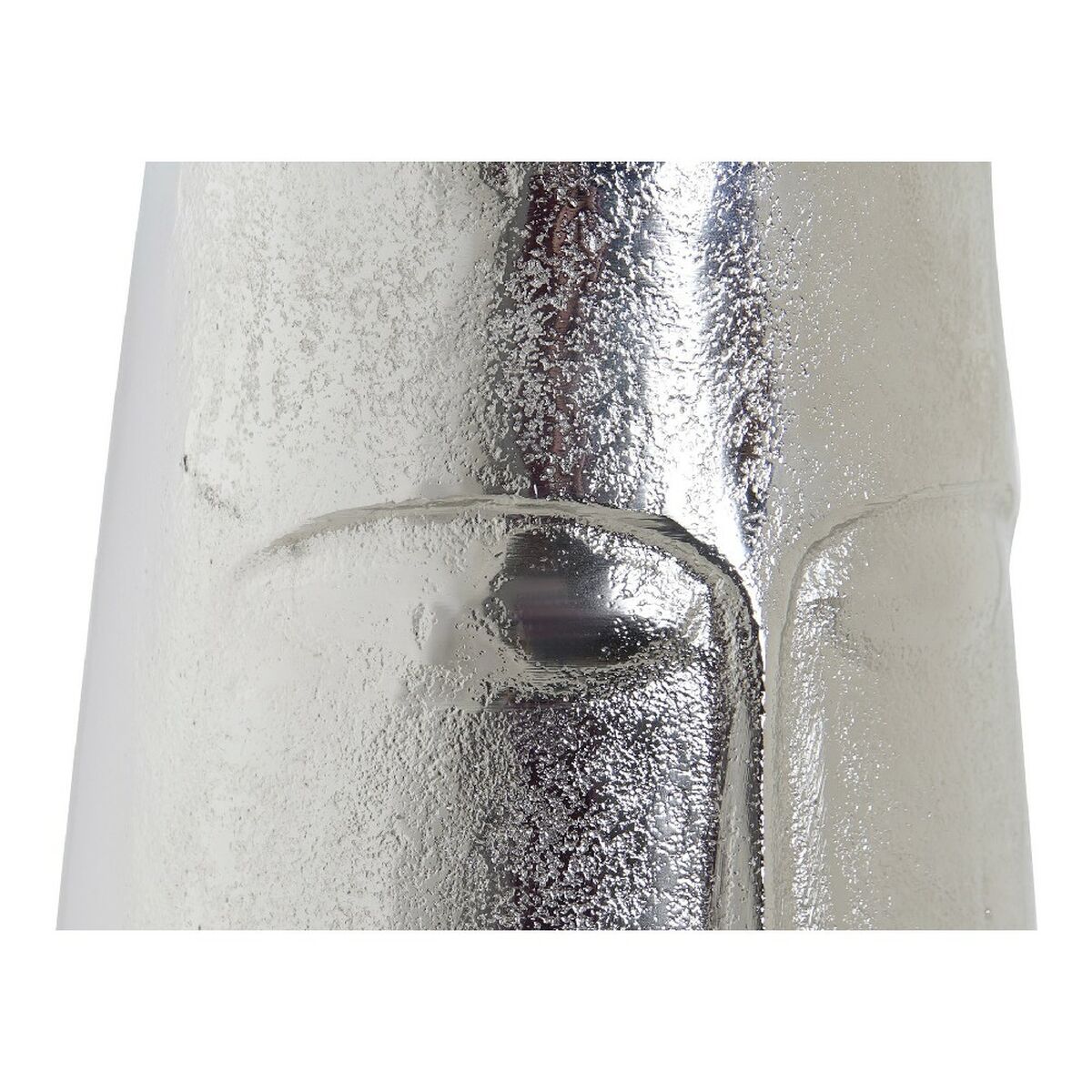 Vas DKD Home Decor Ansikte Silvrig Aluminium Modern 16 x 16 x 28 cm - 6