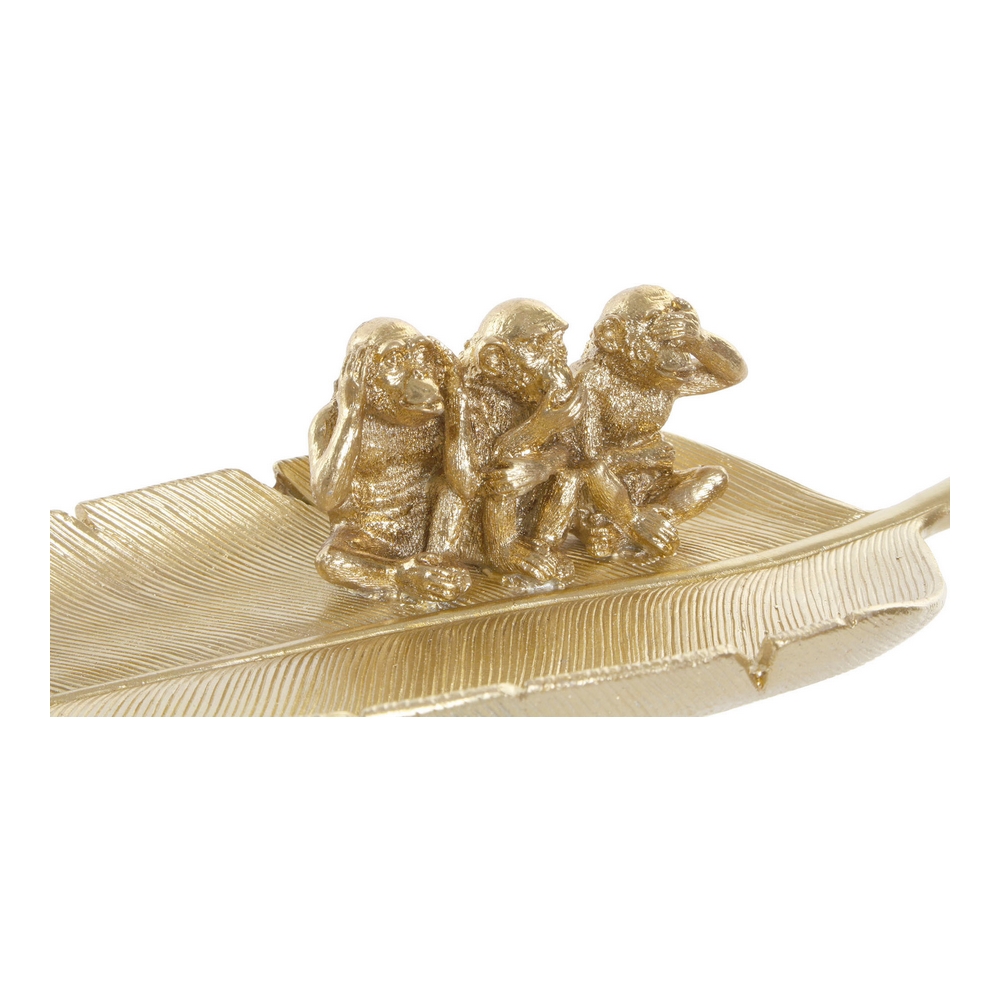 Bordsdekoration DKD Home Decor Gyllene Harts 27,7 x 13,4 x 6,5 cm - 3