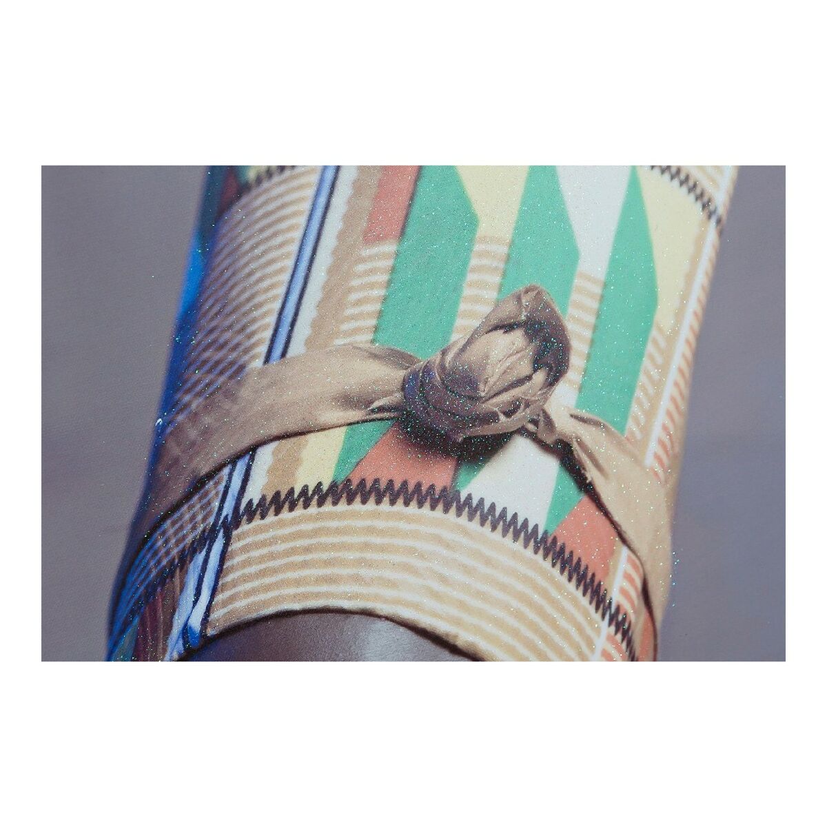 Tavla DKD Home Decor African Art 65 x 3,5 x 90 cm Kolonial Afrikanska Lackad (2 antal) - 7