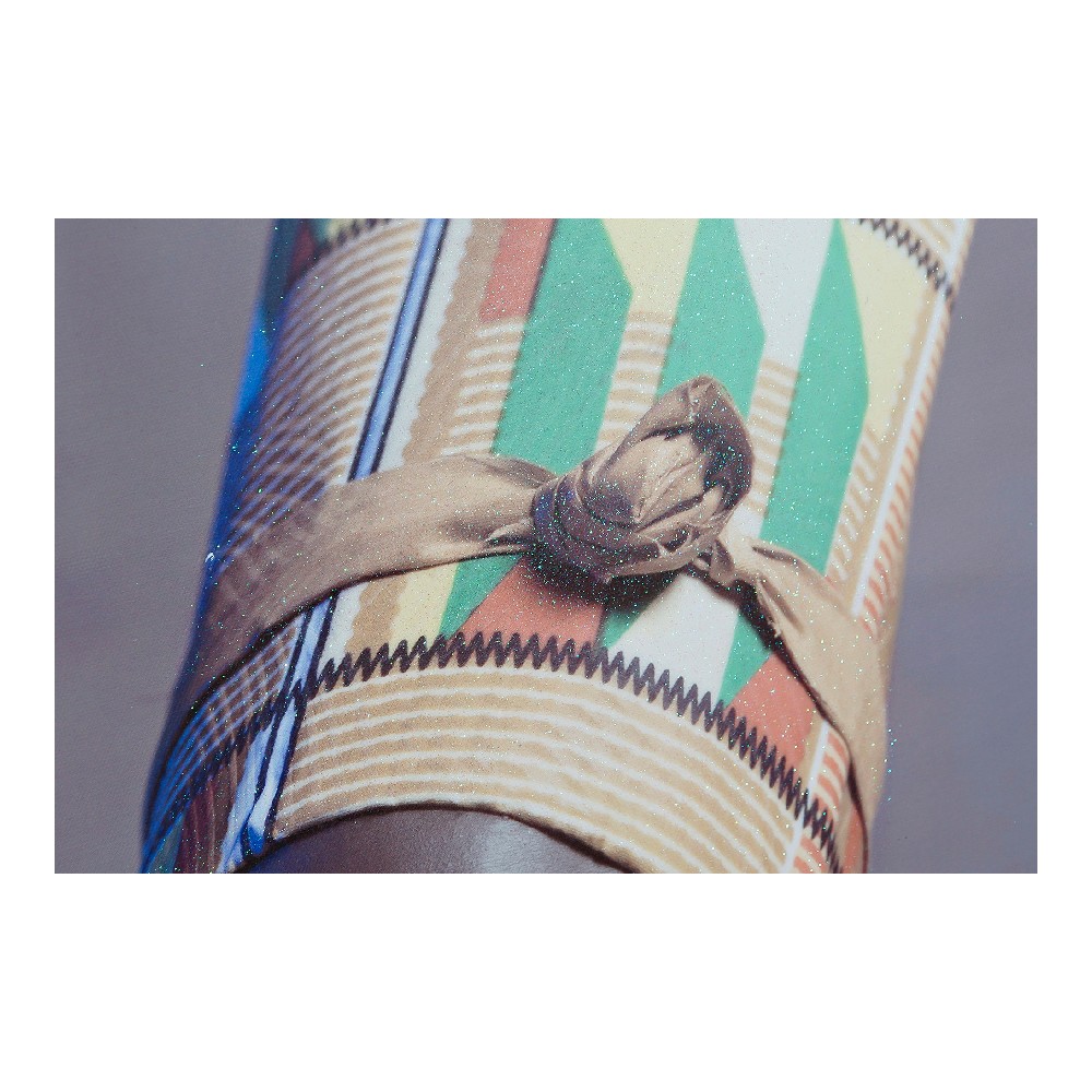 Tavla DKD Home Decor African Art 65 x 3,5 x 90 cm Kolonial Afrikanska Lackad (2 antal) - 3