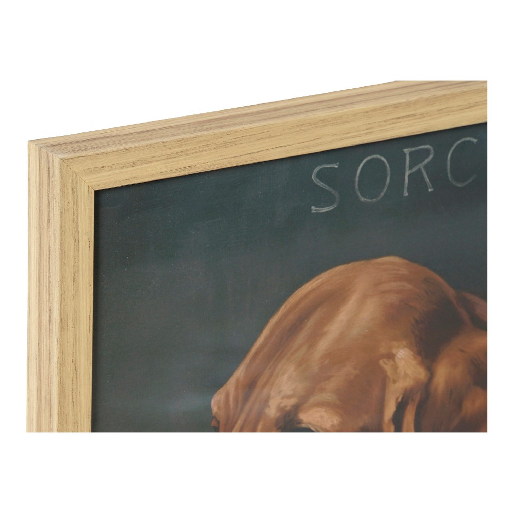 Tavla DKD Home Decor Dog 38 x 3 x 43 cm Hund (2 antal) - 3