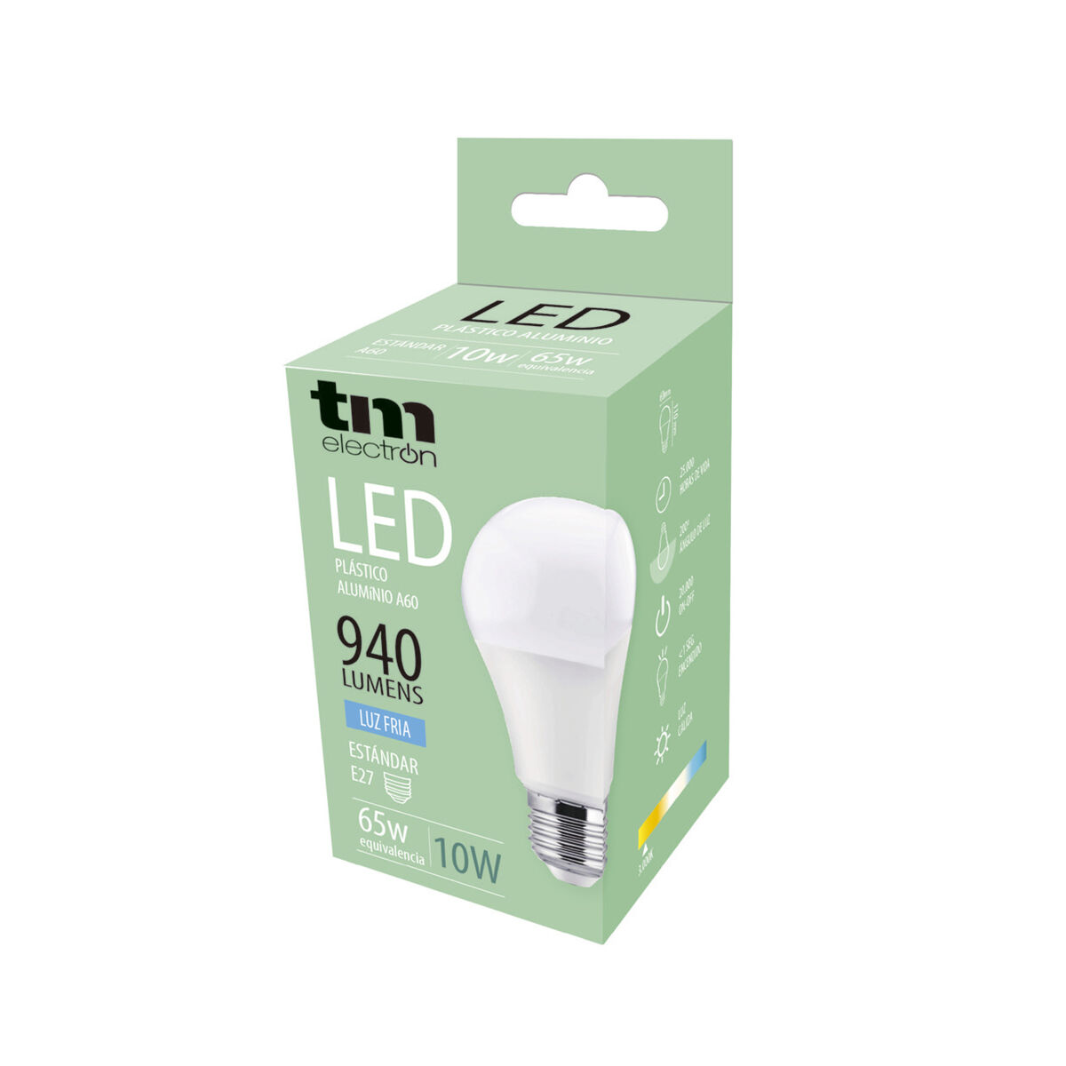 LED-lampa TM Electron E27 (5000 K) - 2