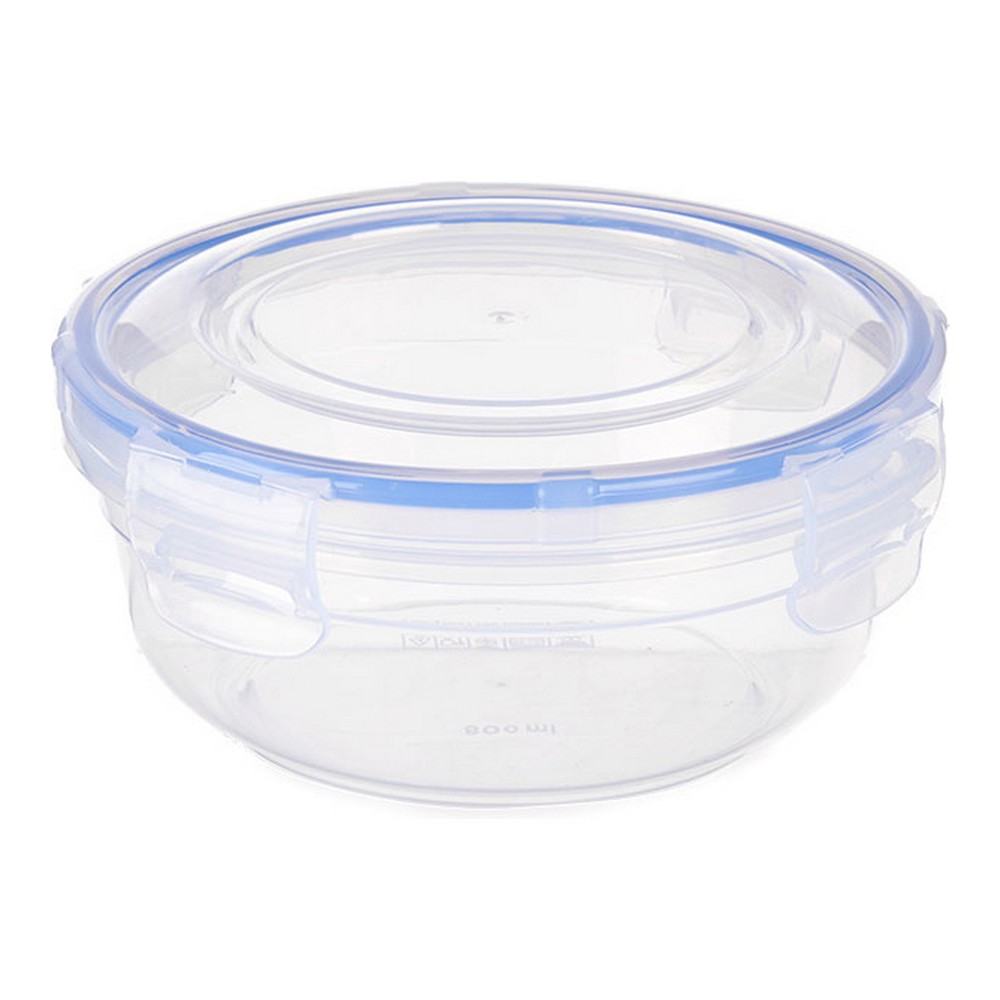 Lunchlådor, set 6 Transparent polypropen (15,5 x 7,5 x 15,5 cm) (800 ml) (6 pcs)