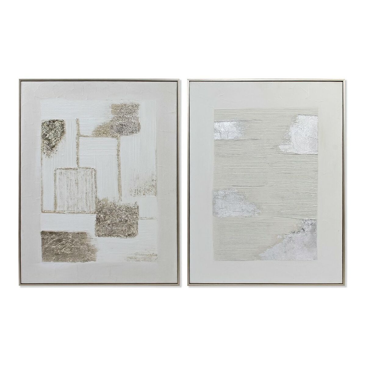 Tavla DKD Home Decor Landscape 62 x 4,5 x 82 cm Abstrakt Urban (2 antal) - 5