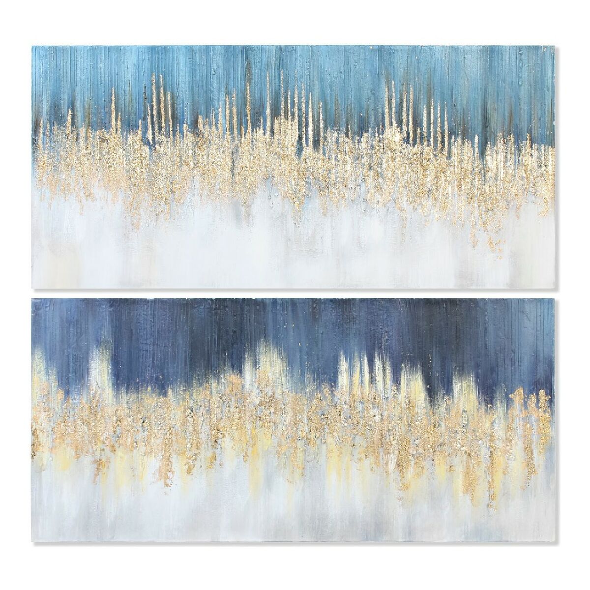 Tavla DKD Home Decor CU-179201 150 x 4 x 70 cm Abstrakt (2 antal) - 4