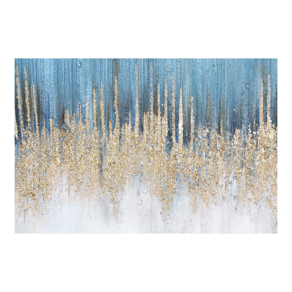 Tavla DKD Home Decor CU-179201 150 x 4 x 70 cm Abstrakt (2 antal) - 2