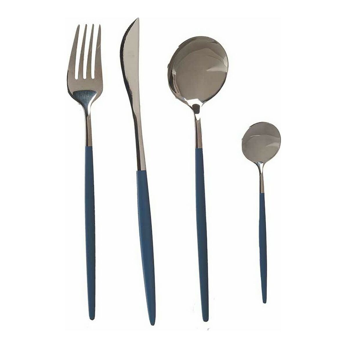 Bestickset Silvrig Grå Rostfritt stål (8 pcs) - 2
