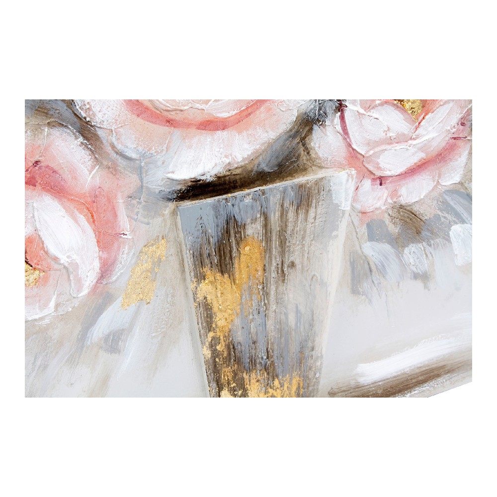 Tavla DKD Home Decor Flower vase 150 x 3 x 50 cm Vas Traditionell (2 antal) - 2