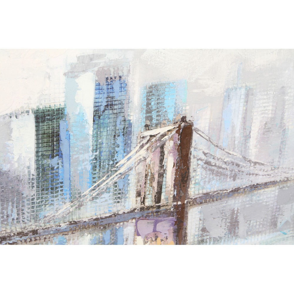 Tavla DKD Home Decor New York 120 x 3 x 60 cm Loft (2 antal) - 3