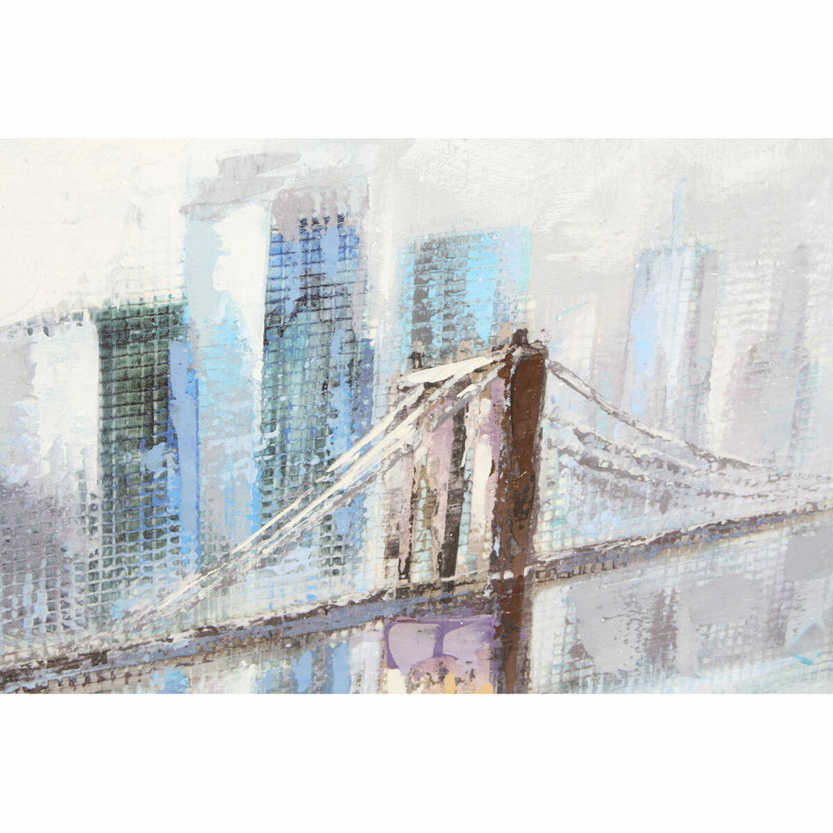 Tavla DKD Home Decor New York 120 x 3 x 60 cm Loft (2 antal) - 6