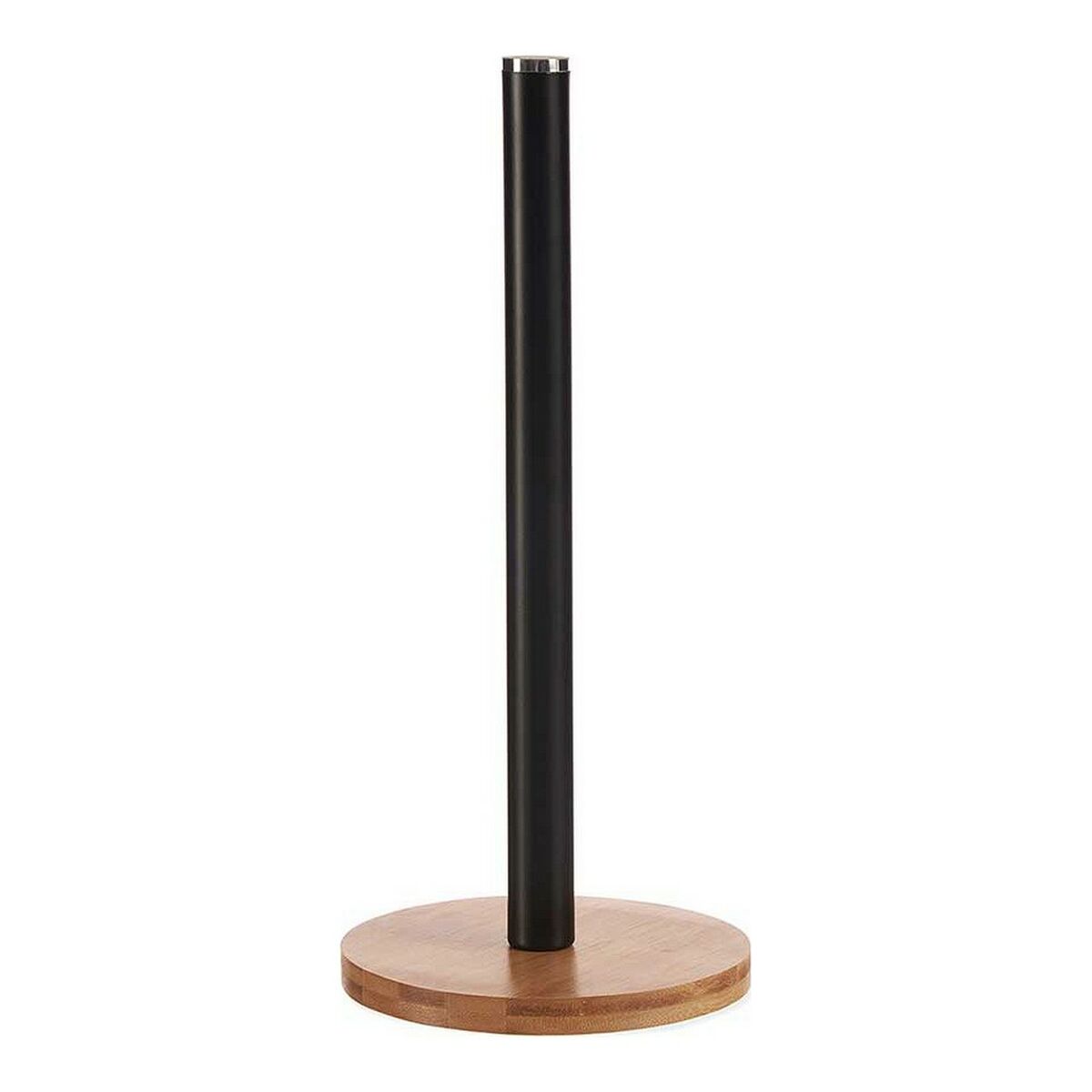 Köksrullehållare Svart Brun Metall Bambu (15 x 34 x 15 cm) - 3