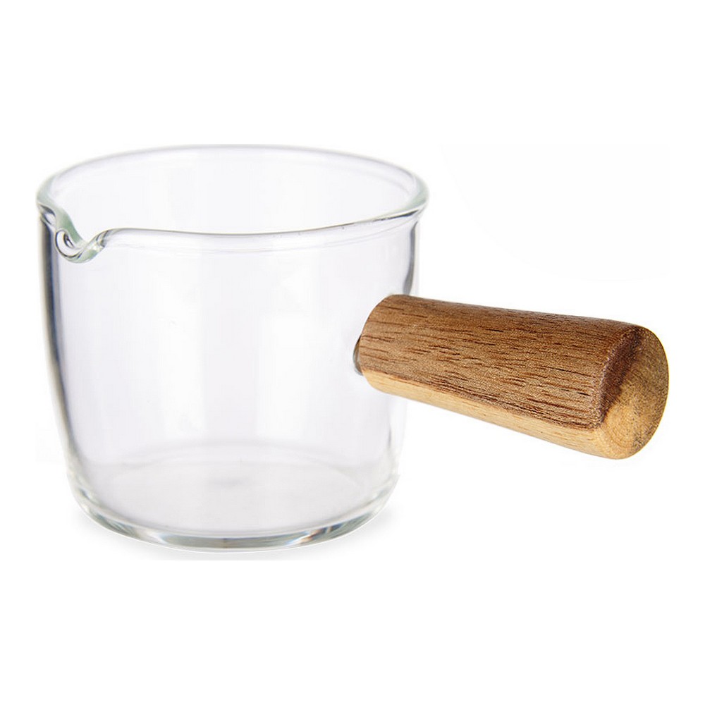 Kokpanna Transparent Borosilikatglas (6 x 5 x 10,5 cm)