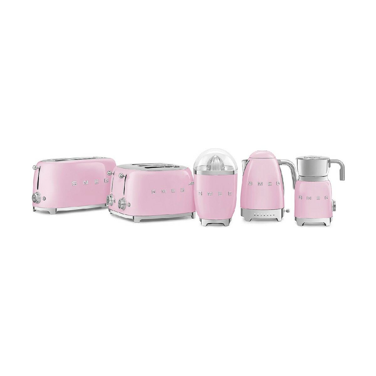 Brödrost Smeg TSF03PKEU Rosa 2000 W - 2