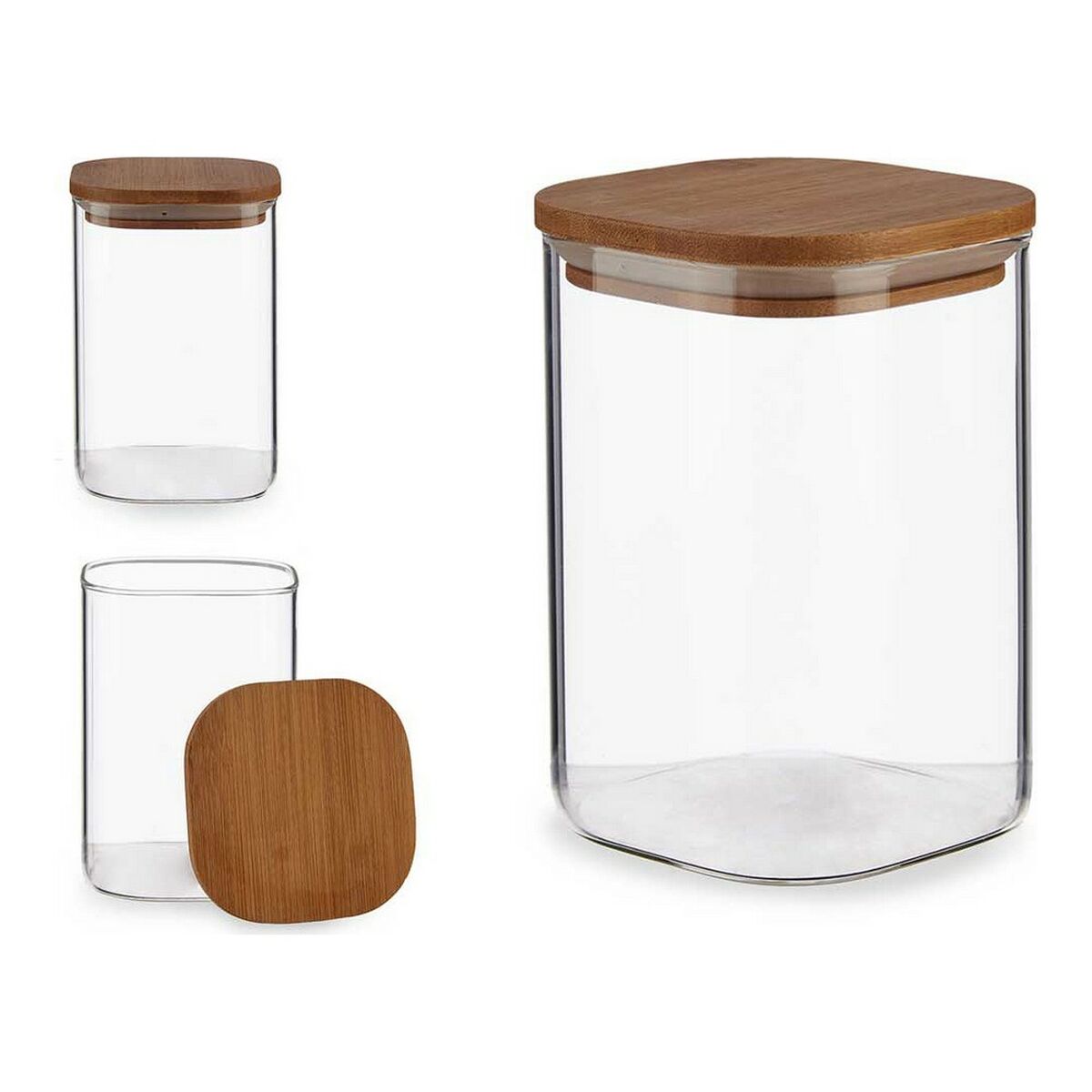 Burk Brun Transparent 1,2 L - 4