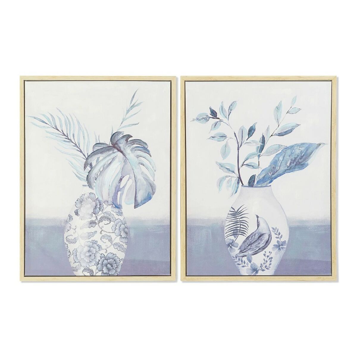 Tavla DKD Home Decor Vas 60 x 4 x 80 cm Orientalisk (2 antal) - 4