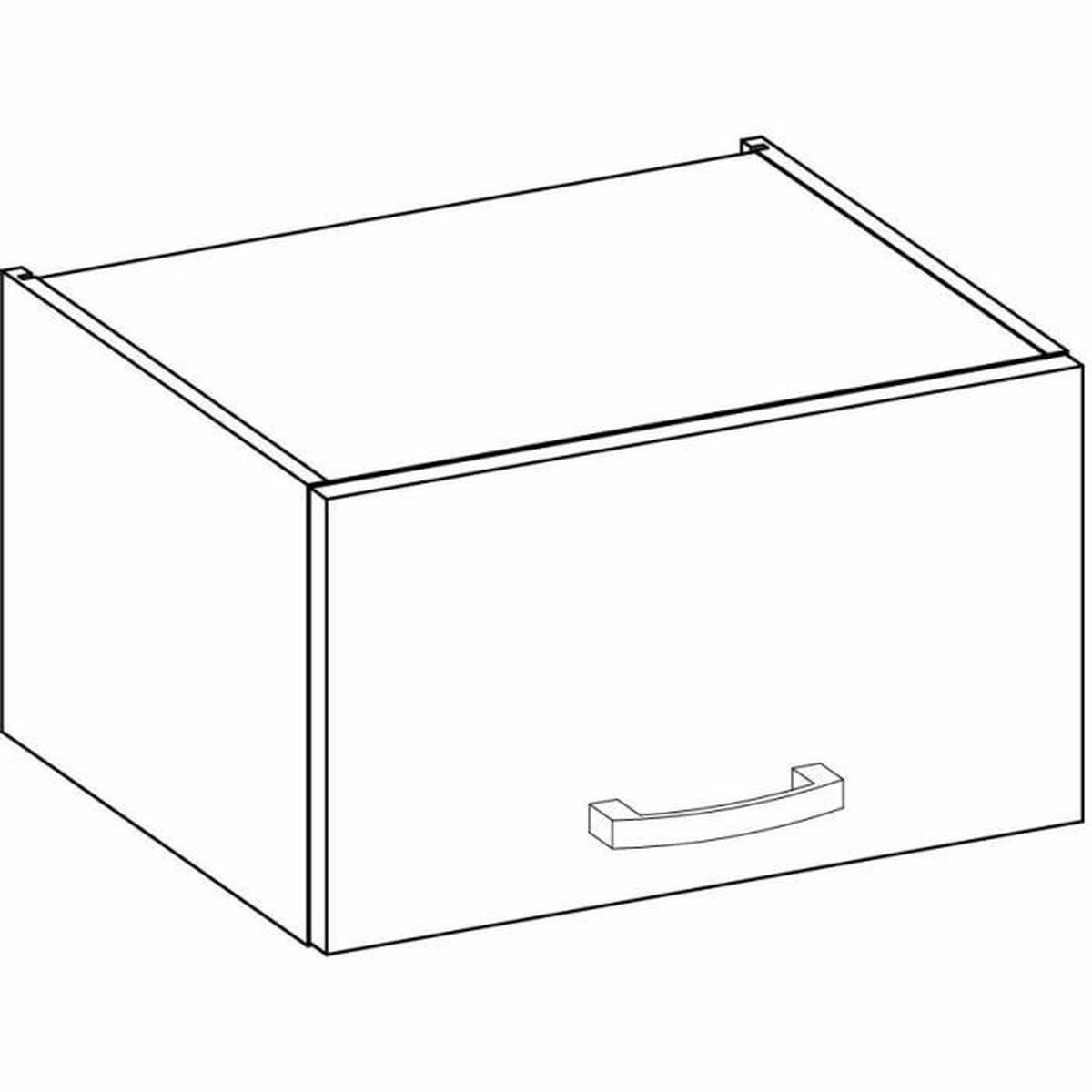Skåp 60 x 31,6 x 36 cm Grå - 2