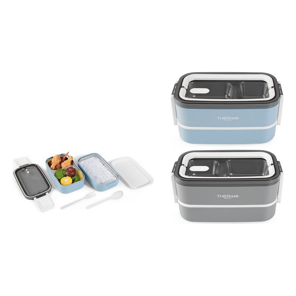 Lunchlådor, set ThermoSport (1400 ml) - 3