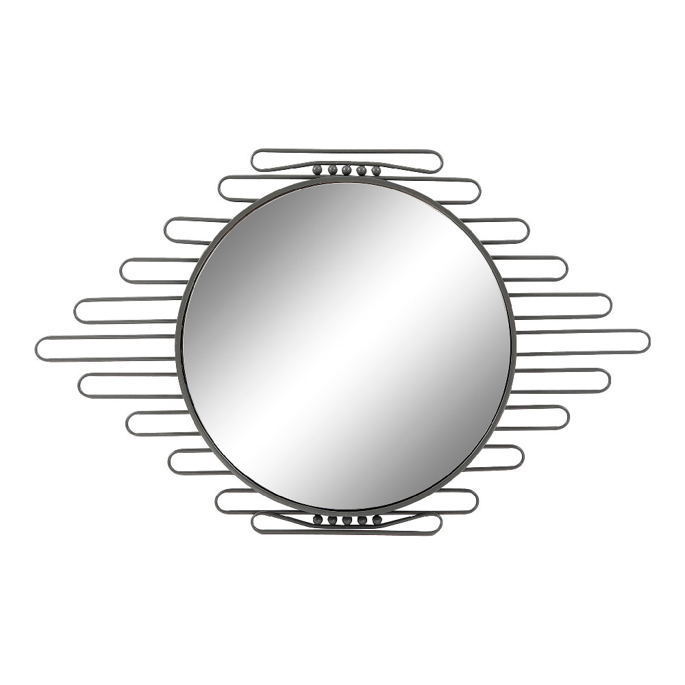 Väggspegel DKD Home Decor Metall (54 x 3.5 x 85 cm)