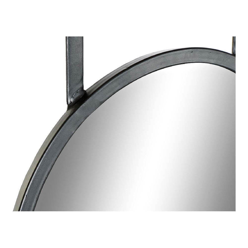 Väggspegel DKD Home Decor Svart Metall Gran Speglar (80 x 15 x 20 cm) - 2