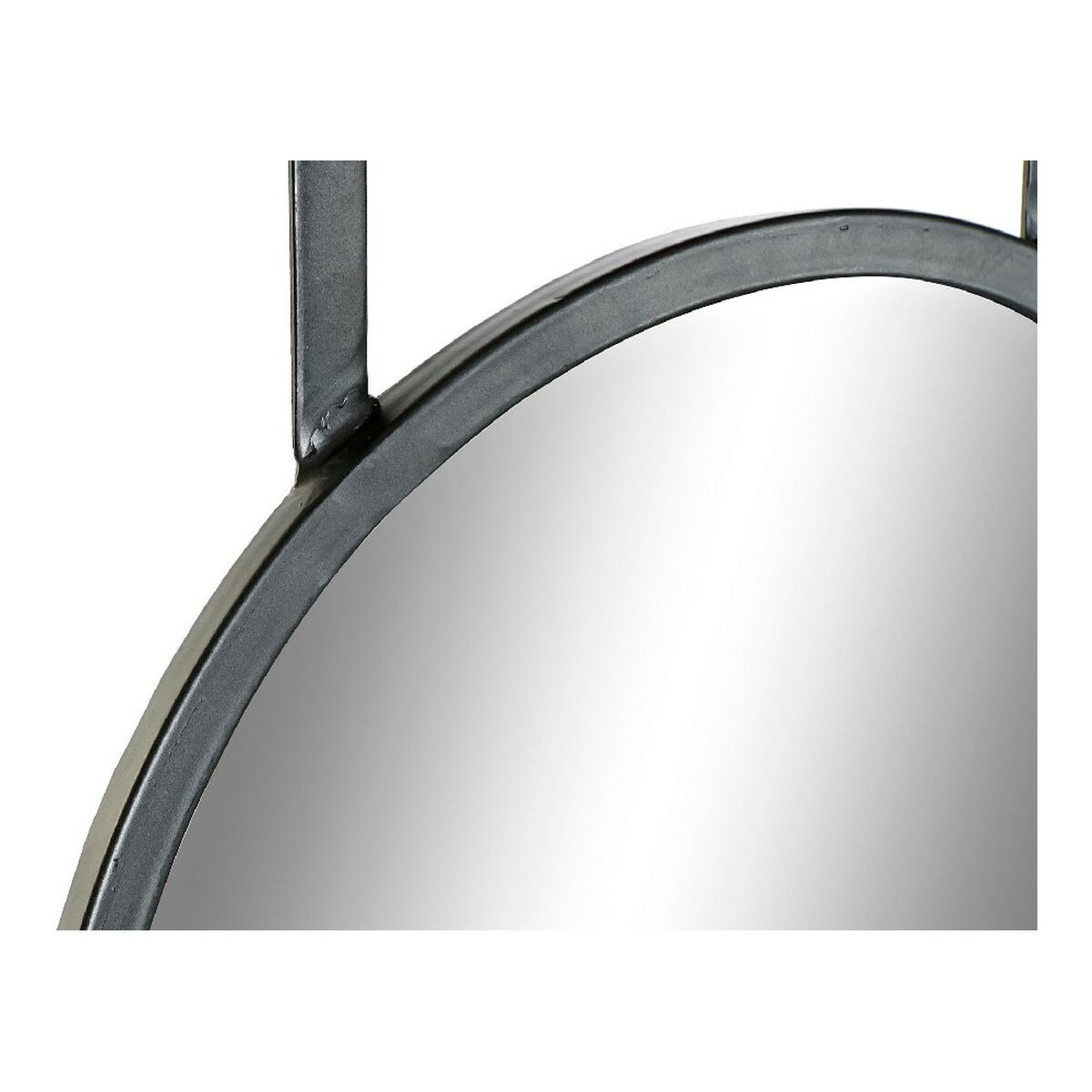 Väggspegel DKD Home Decor Svart Metall Gran Speglar (80 x 15 x 20 cm) - 6