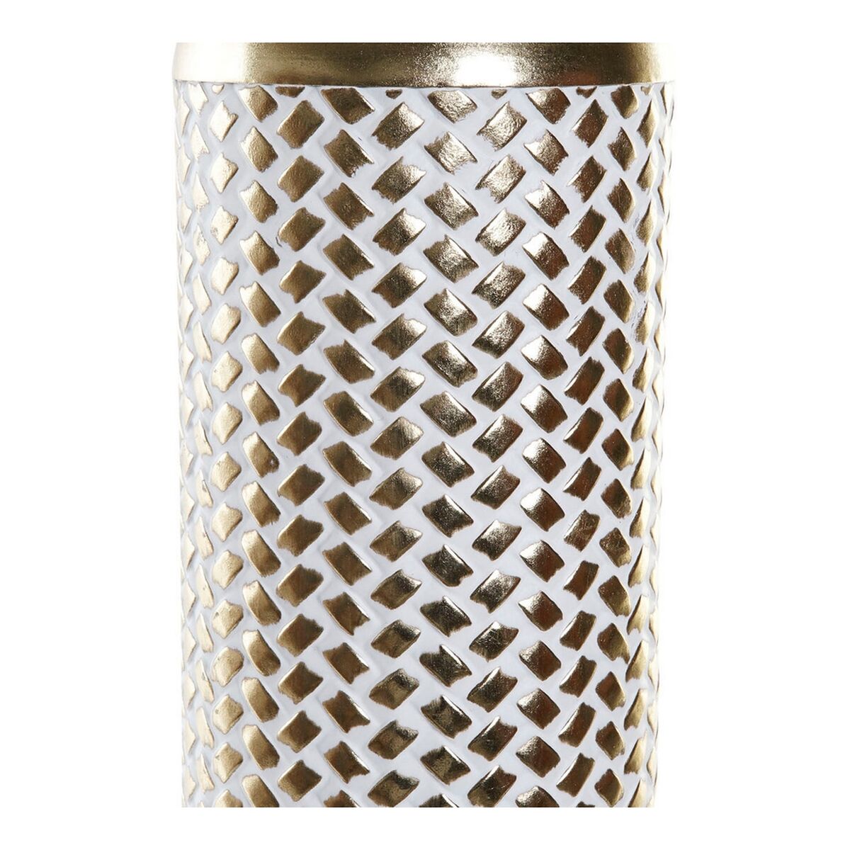 Vas DKD Home Decor Vit Metall (16 x 16 x 79 cm) - 5