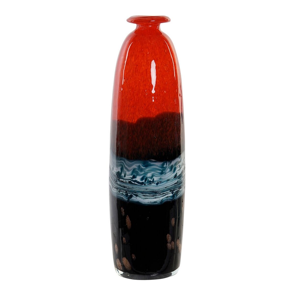 Vas DKD Home Decor 8424001722983 Röd Glas - 4