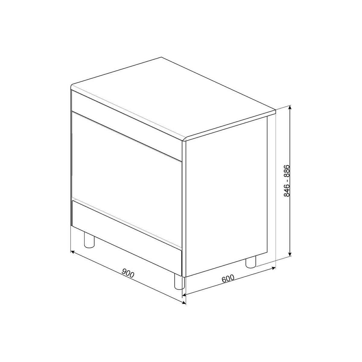 Gasspis Smeg SX91SV9 - 2