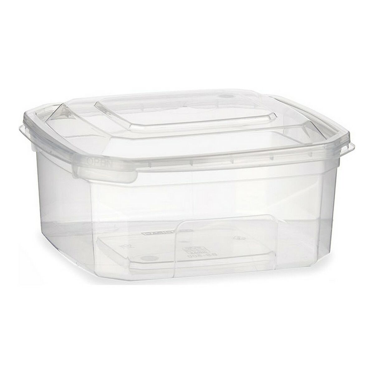 Lunchlåda Rektangulär Transparent polypropen (500 ml) - 5