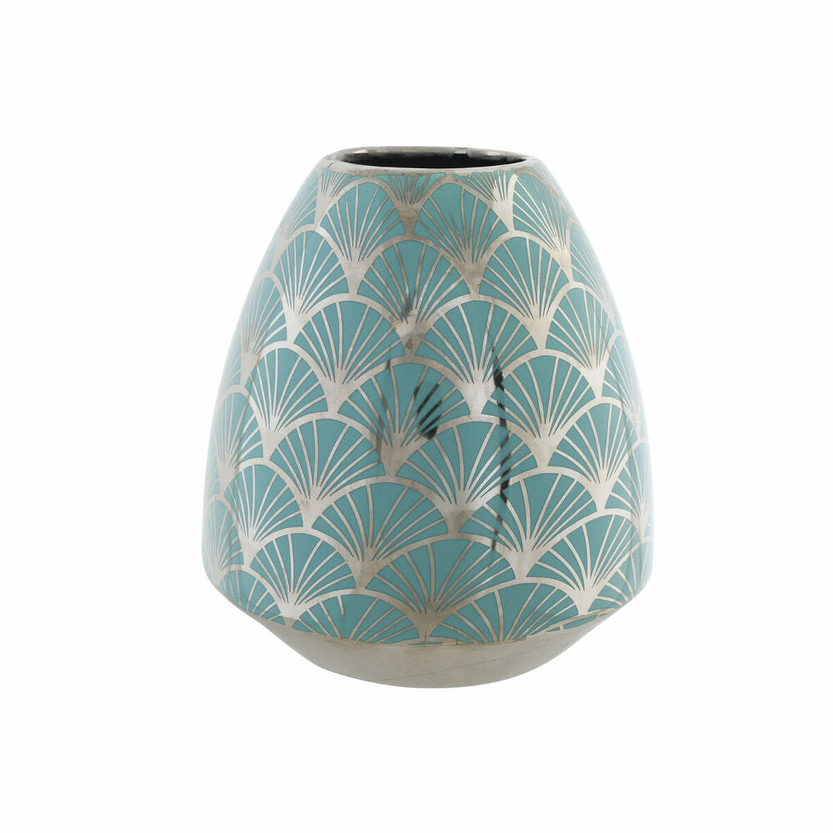 Vas DKD Home Decor Porslin Turkos Orientalisk Kromad 16 x 16 x 18 cm - 5