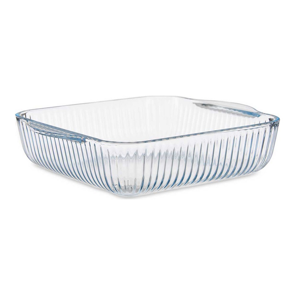 Ugnsform Optica Transparent Borosilikatglas (21,5 x 6 x 25,2 cm)