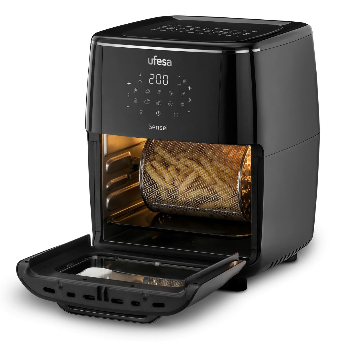 Oljefri Fritös UFESA Svart 1700 W - 2