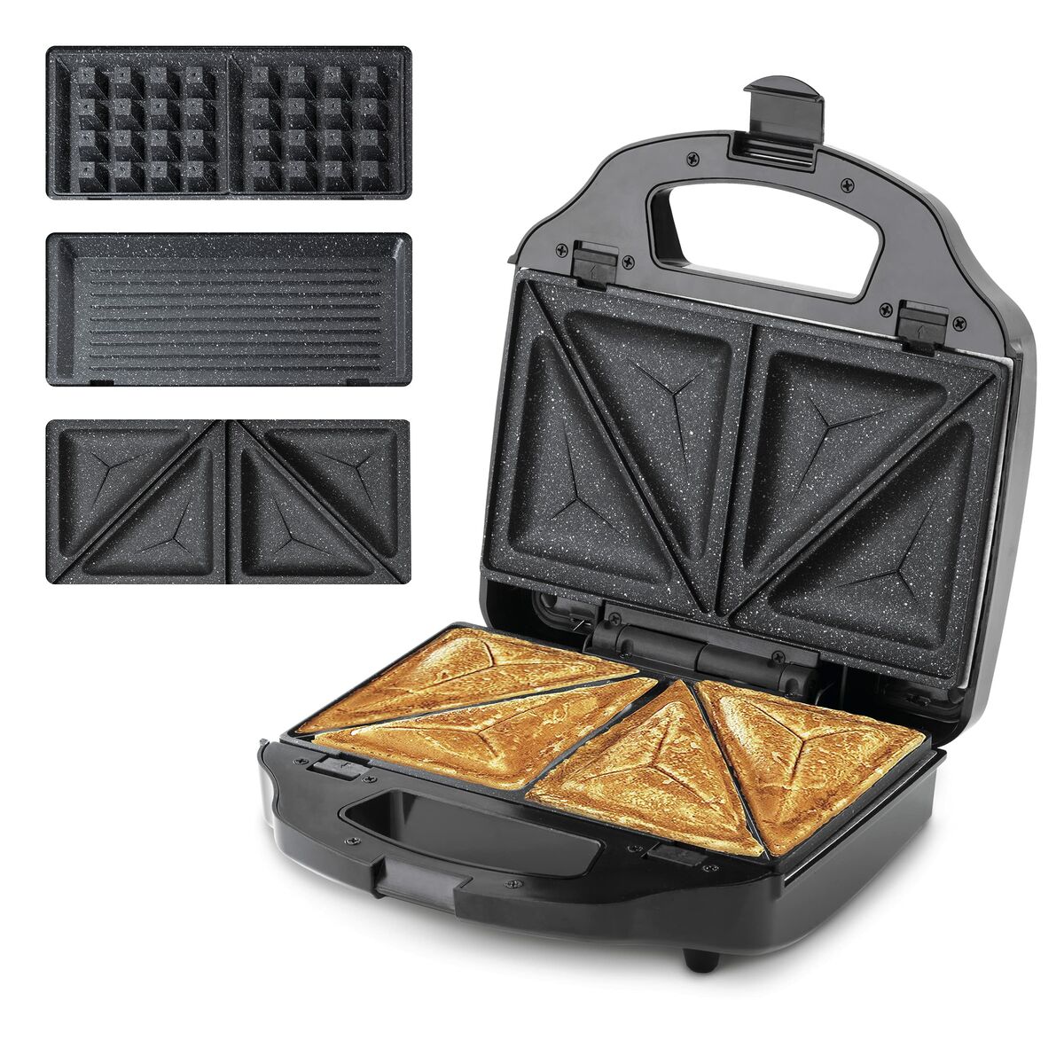 Smörgåsmaskin UFESA SW7950 Svart Silvrig 900 W - 2