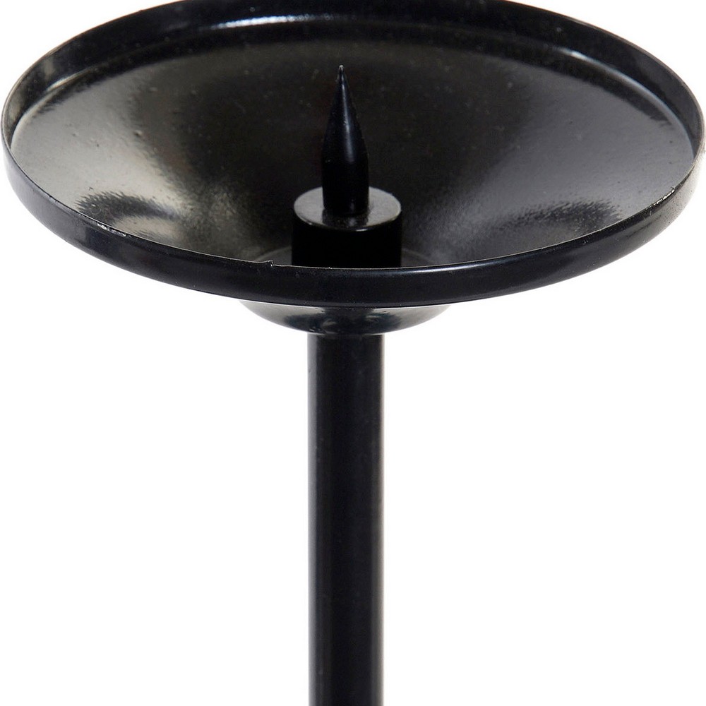 Ljusstakar DKD Home Decor 8424001723041 Glas Blå Metall 13 x 13 x 25 cm - 3