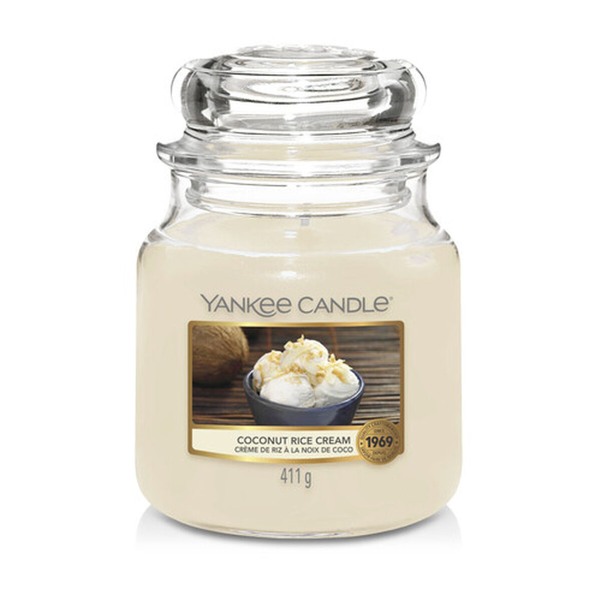 Doftljus Yankee Candle Kokosnöt (411 g)