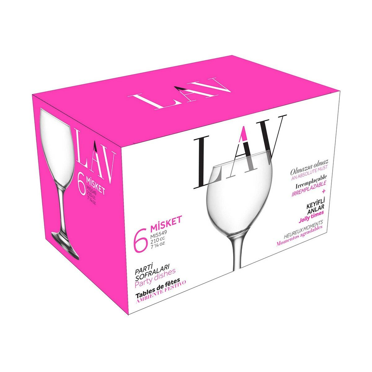 Glasset Misket 210 ml (6 antal) - 2