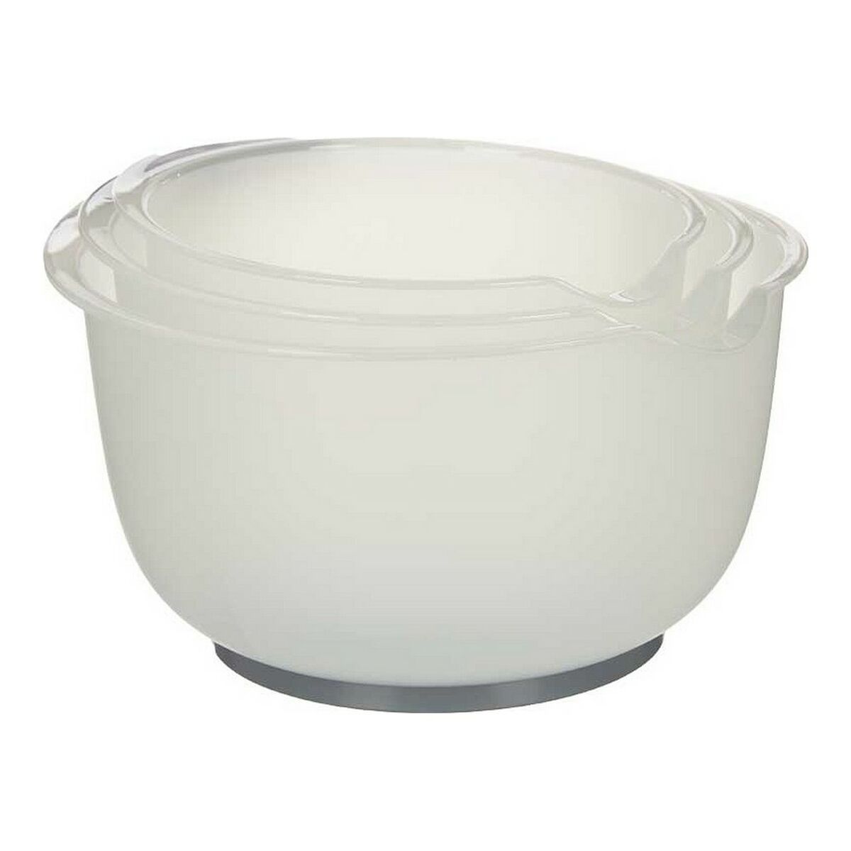 Måttskål Grå 2,5 L 2 L 1,5 L polypropen TPE (3 pcs) - 4