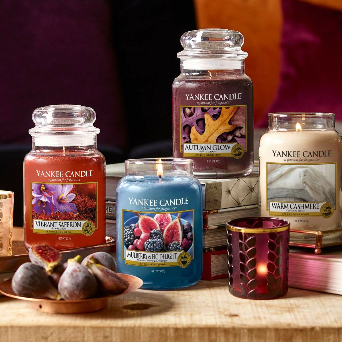 Doftljus Yankee Candle Björnbär Fikon (623 g) - 3