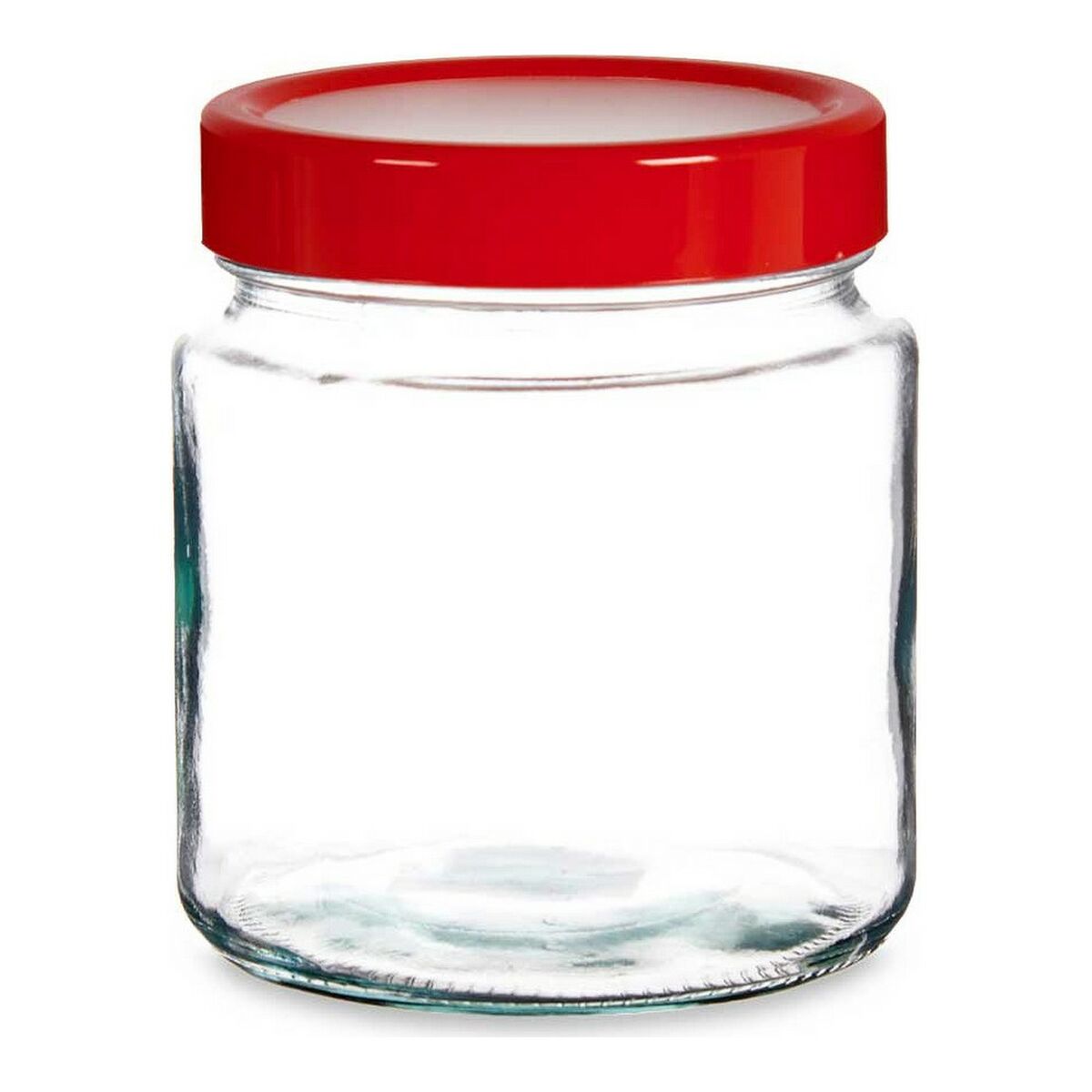 Burk Röd Transparent 11,5 x 35,5 x 11,5 cm Glas 1 L polypropen - 3