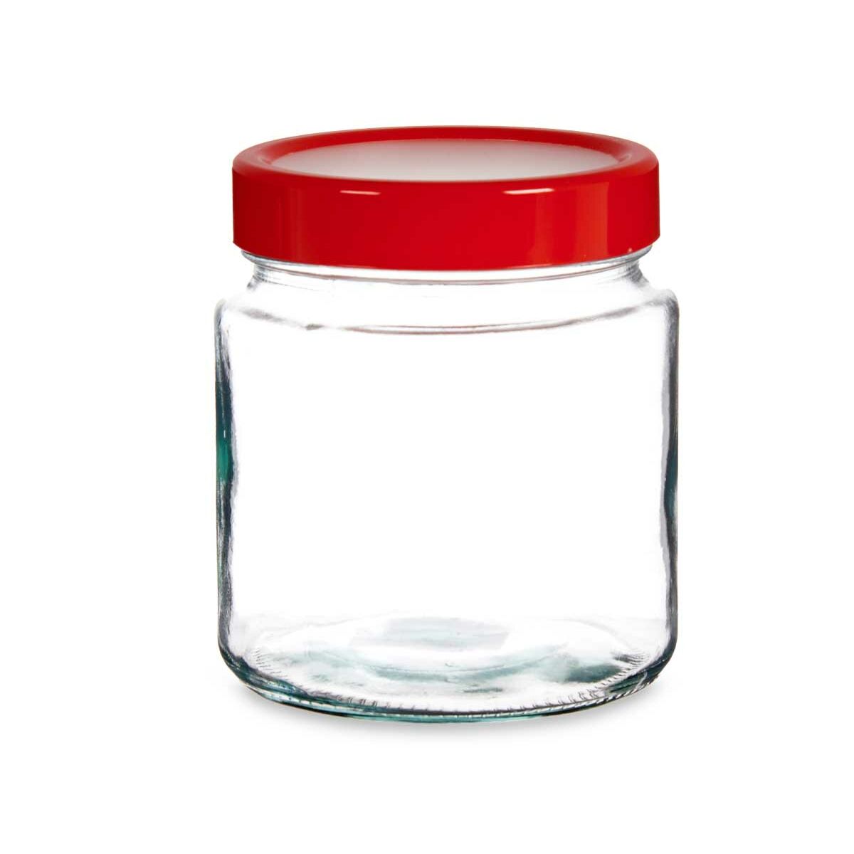 Burk Röd Transparent 11,5 x 35,5 x 11,5 cm Glas 1 L polypropen - 5