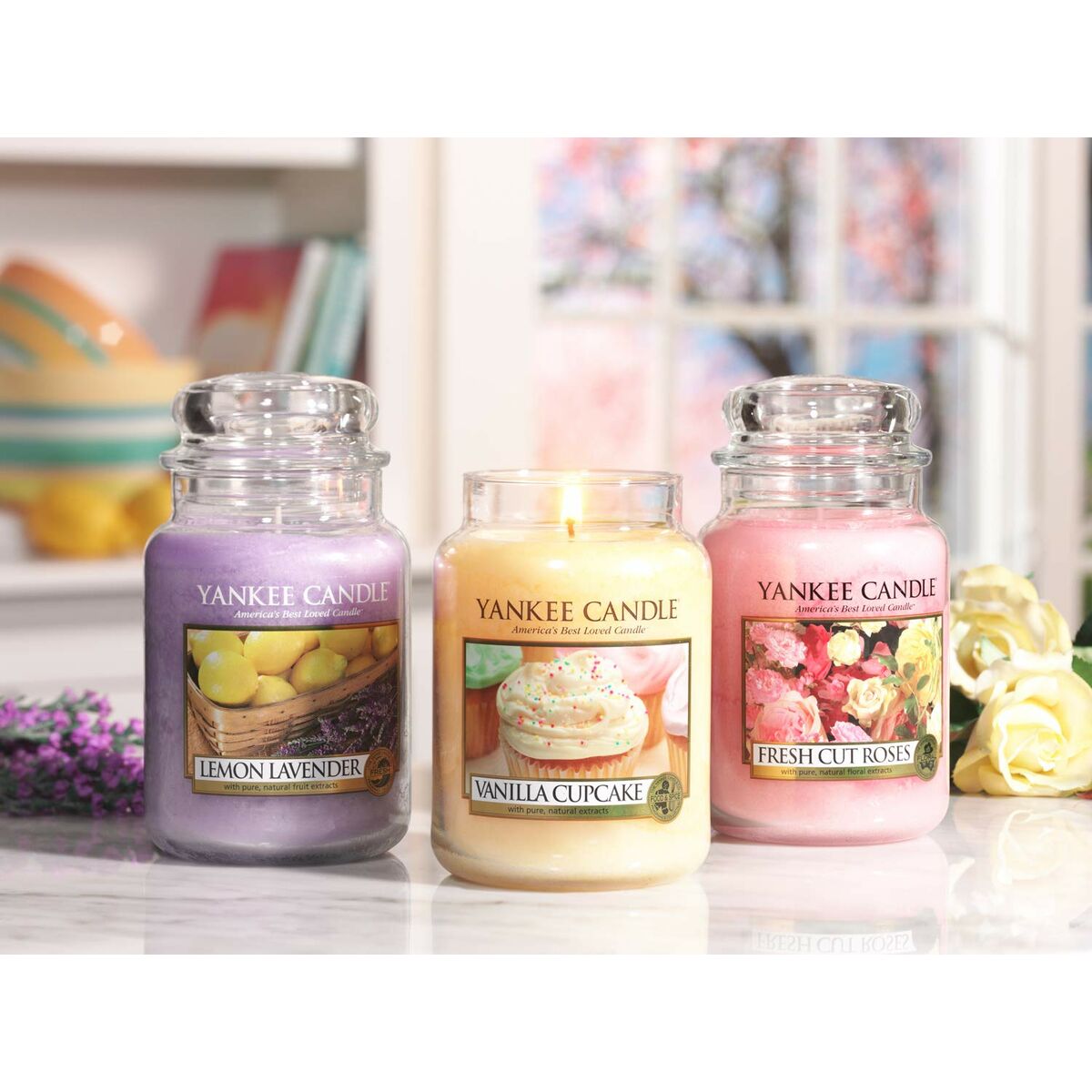 Doftljus Yankee Candle Vanilj 411 g - 3