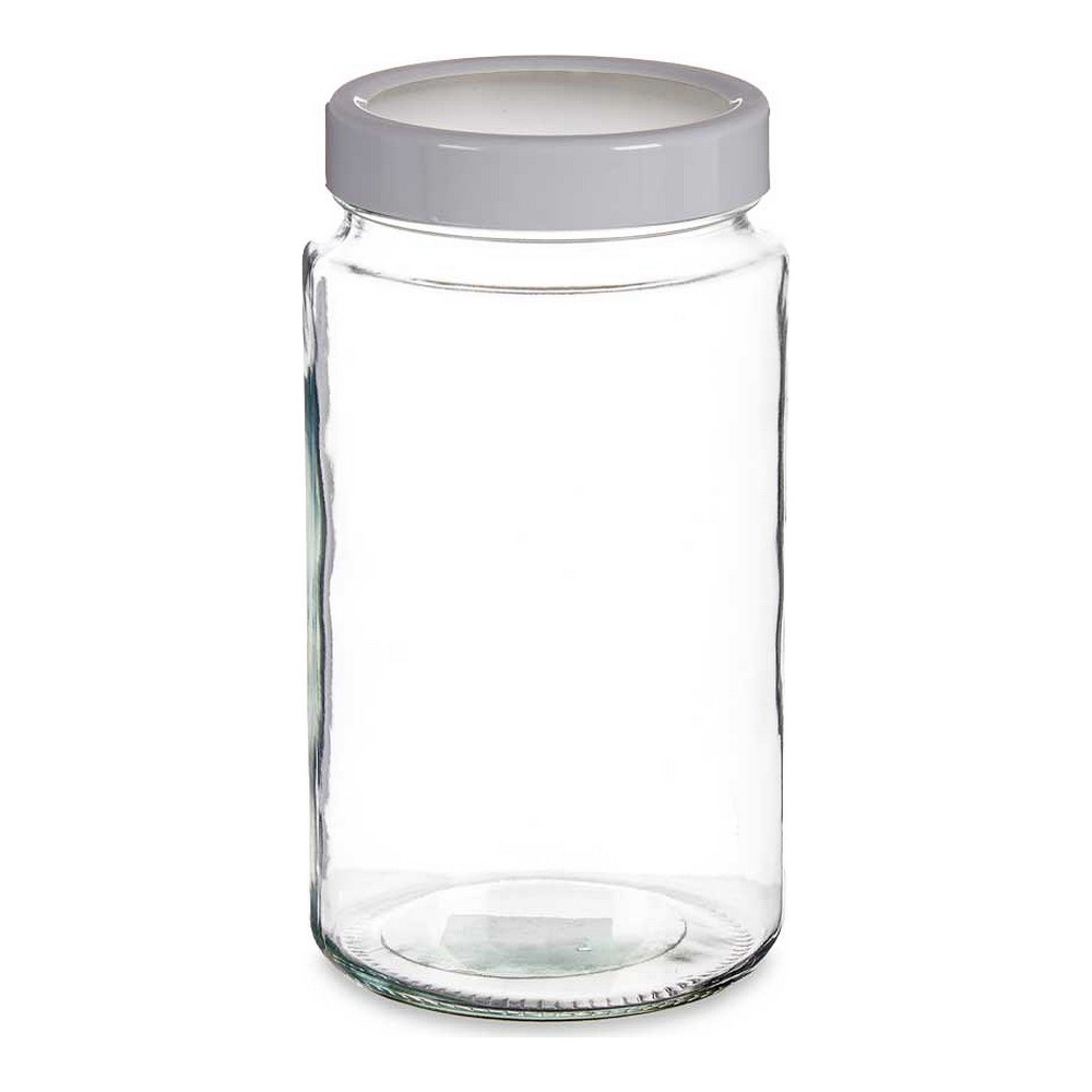 Burk Transparent Vit Glas polypropen (11,5 x 21,3 x 11,5 cm) (2 L)