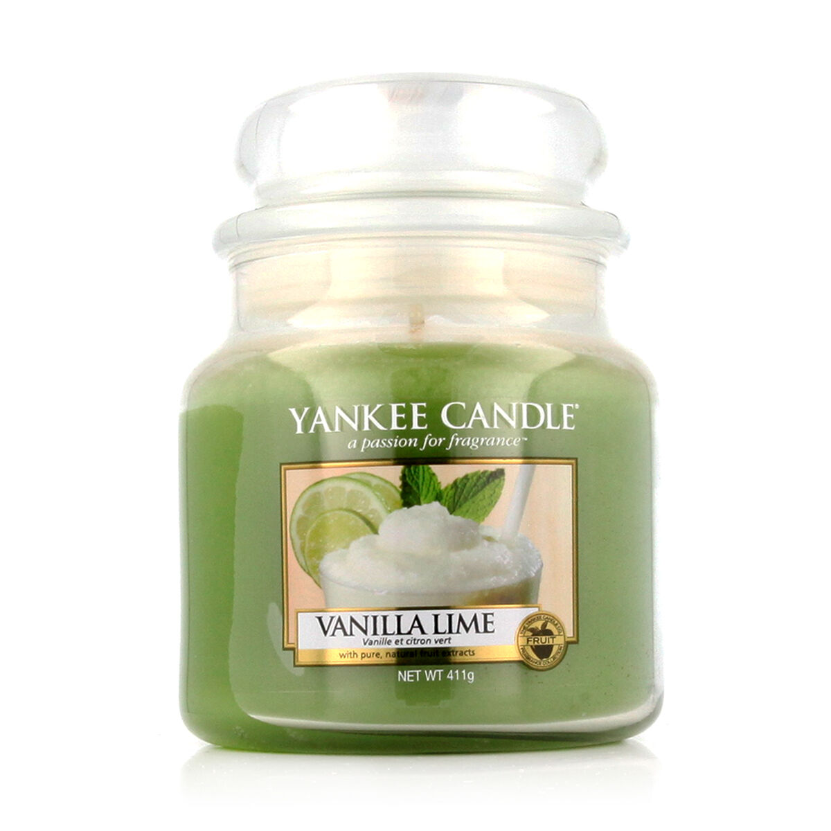 Doftljus Yankee Candle Lime Vanilj (411 g)
