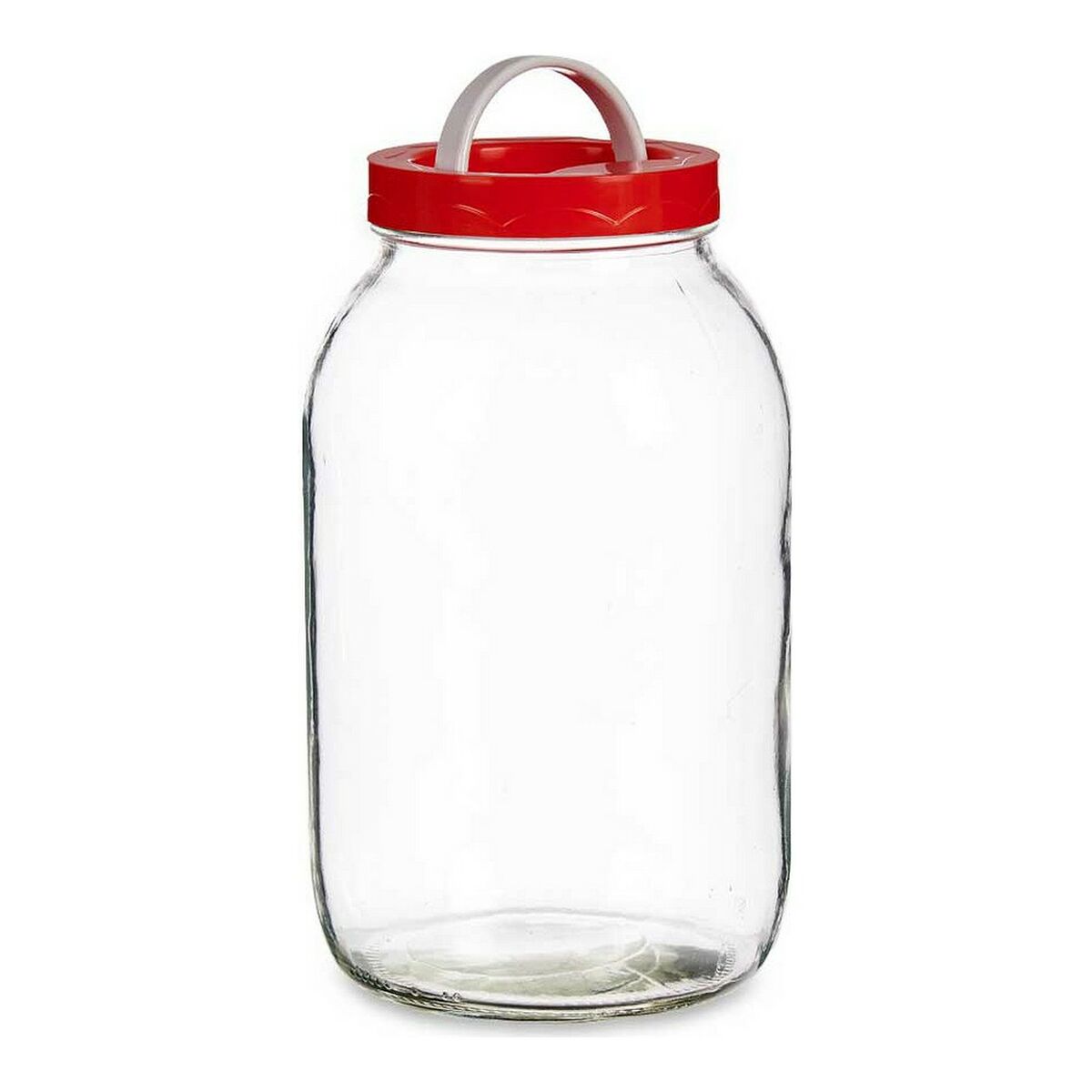 Burk Röd Transparent Glas polypropen (13 x 24,3 x 13 cm) (3 L) - 3