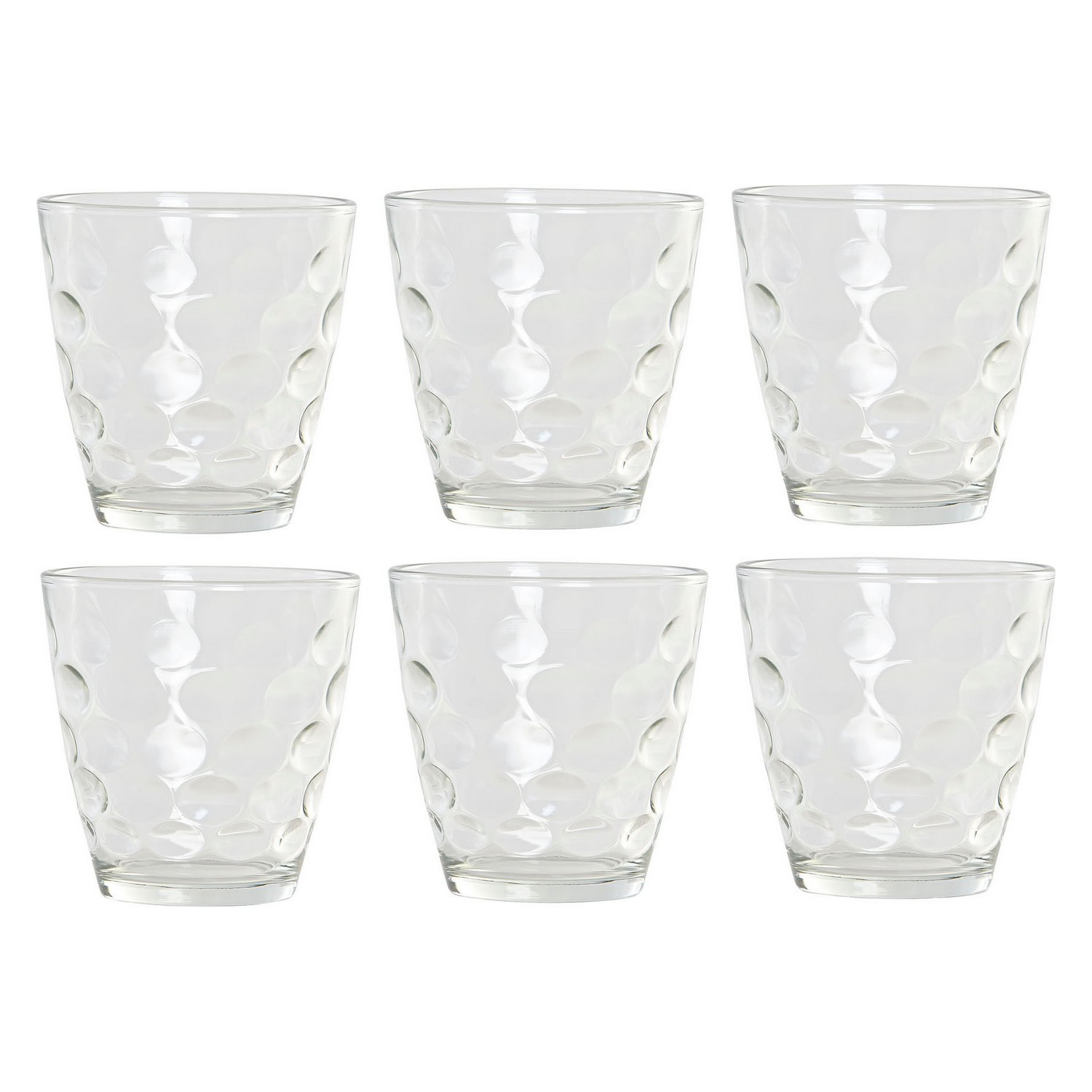 Glasset DKD Home Decor 8424001836062 Transparent Glas 400 ml (6 pcs) - 3