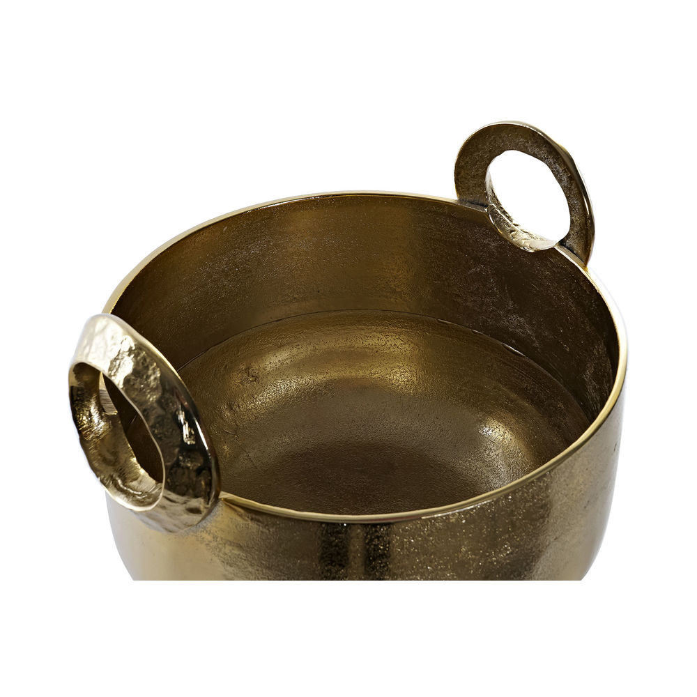 Bordsdekoration DKD Home Decor Gyllene Aluminium Glam (29 x 26 x 24 cm) - 2