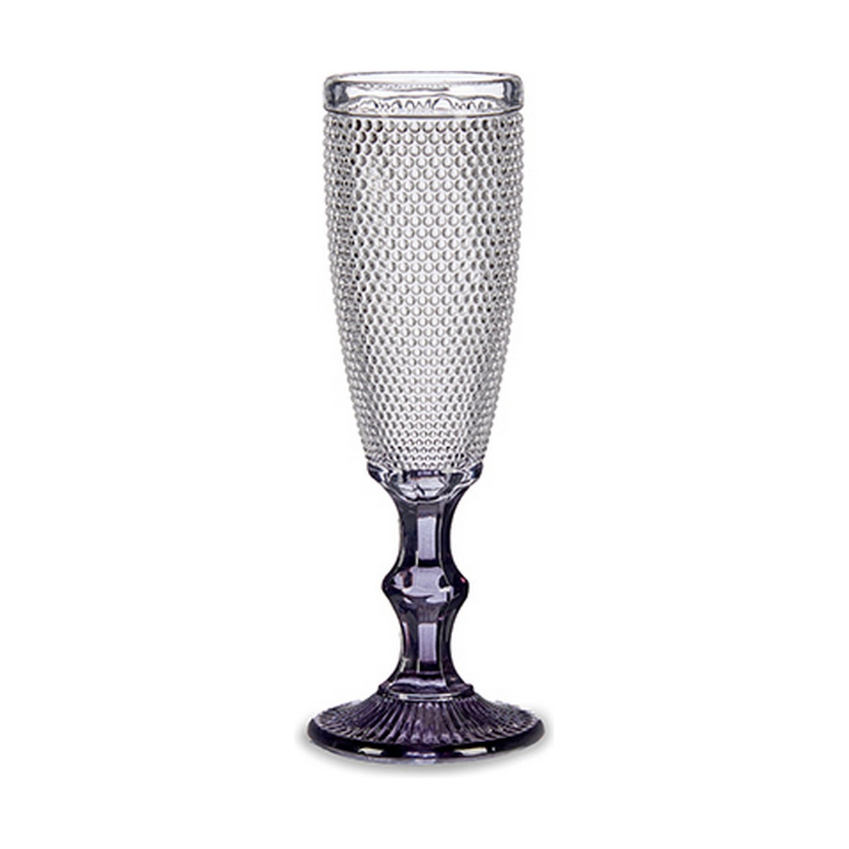 Champagneglas Grå Poäng Glas 6 antal (185 ml)