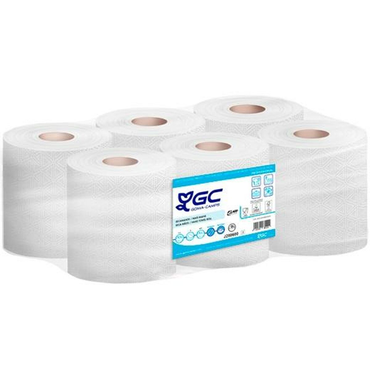 Paper hand towels GC 143 m Vit (6 antal)