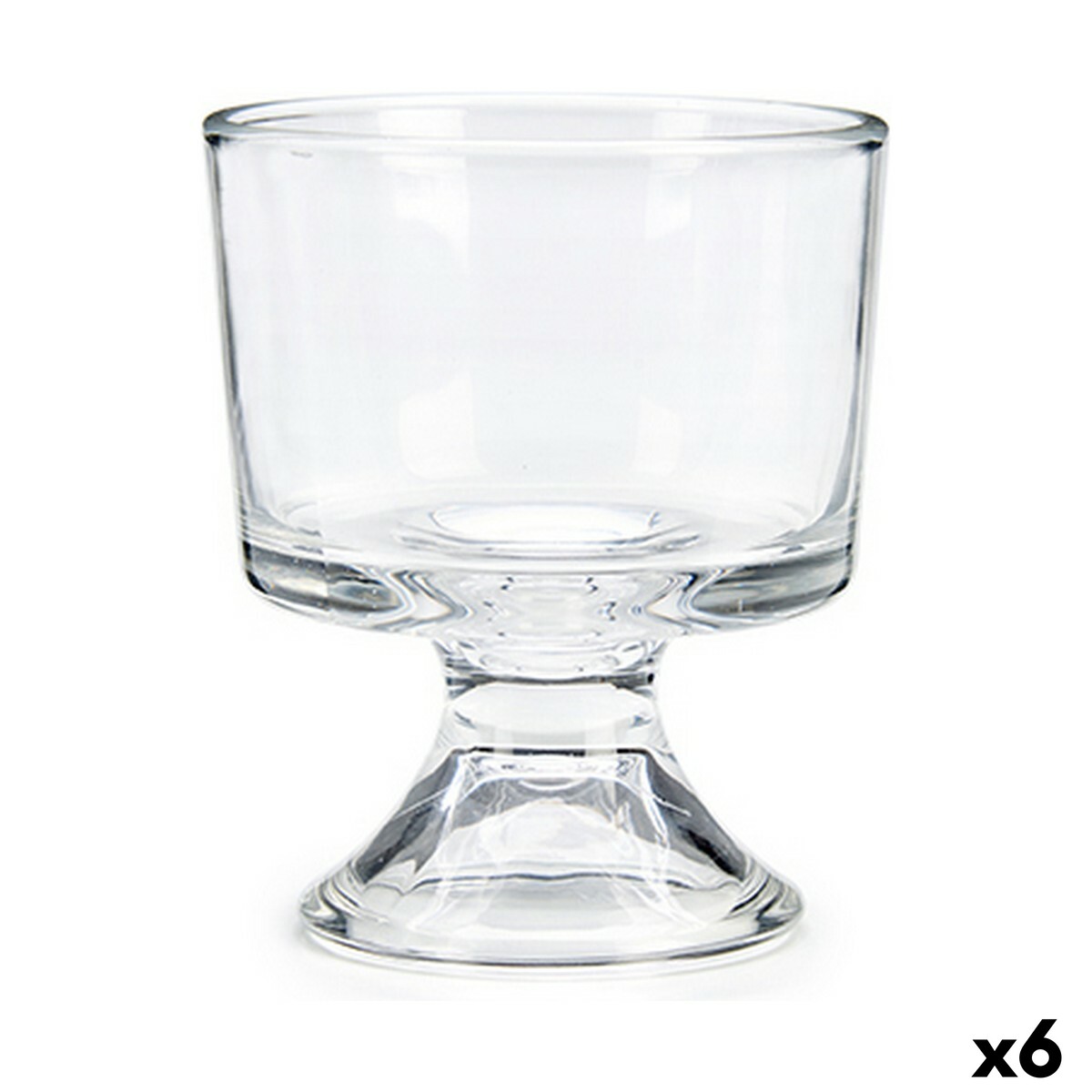 Glass- och milkshakeglas Transparent Glas 6 antal (290 ml)