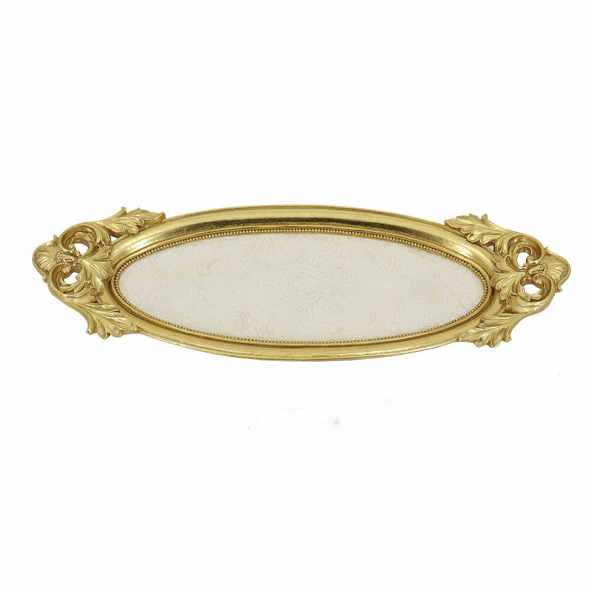 Bricka DKD Home Decor Gyllene Harts Speglar 38,5 x 13,6 x 3,5 cm - 2