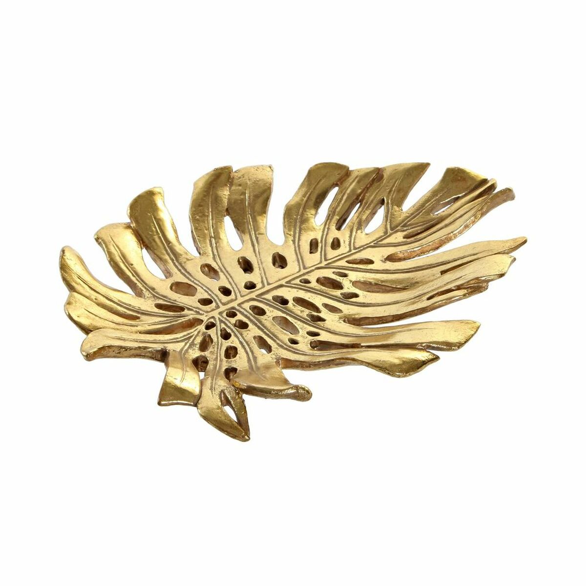 Bricka DKD Home Decor Gyllene Harts 24 x 19 x 2,7 cm - 3